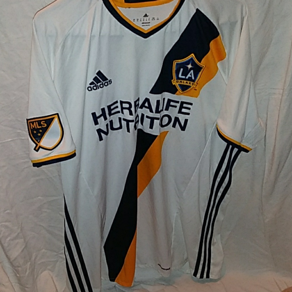 Adidas LA Galaxy soccer football jersey